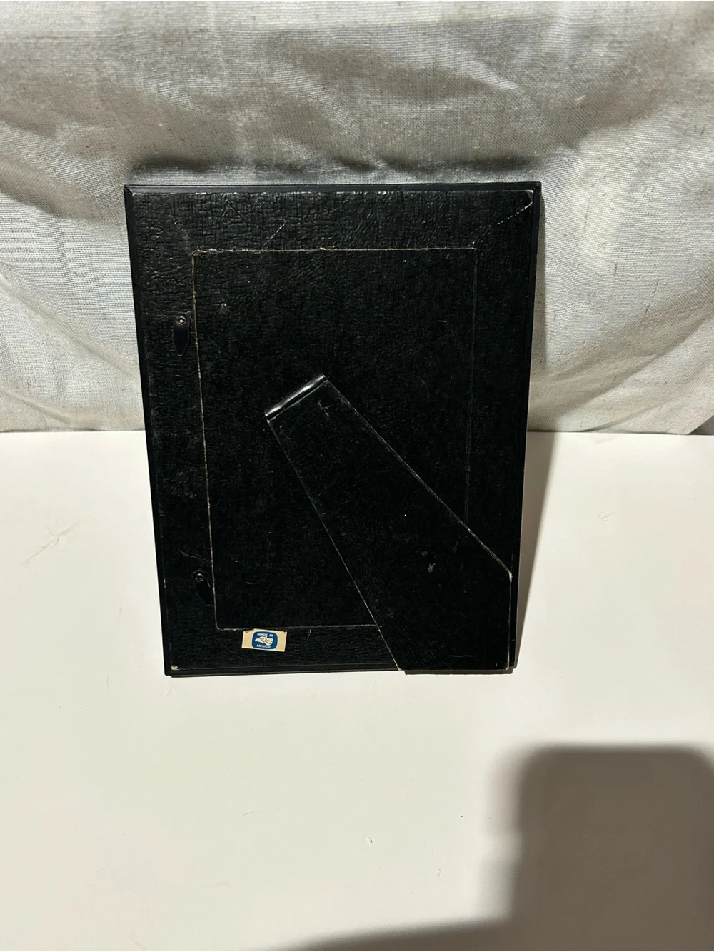 rectangular vintage-style tabletop picture Blue Marble Picture Frame - Unbranded